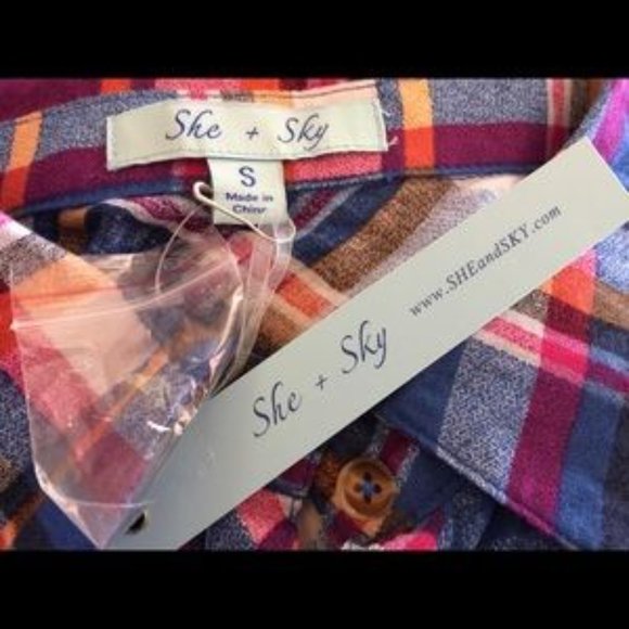 Women's She + Sky Dress Size Small - Picture 4 of 4